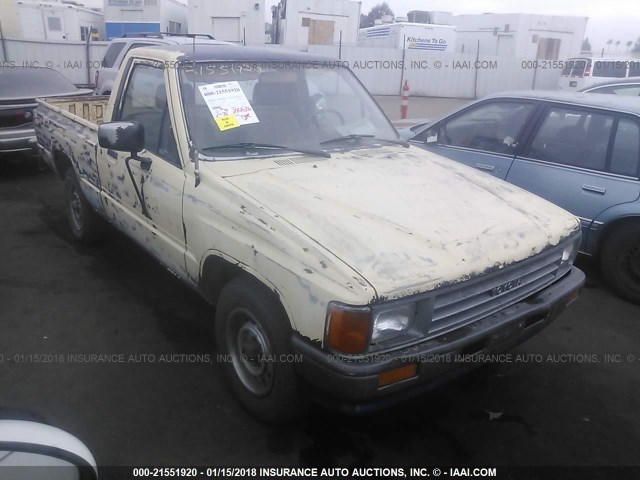 JT4RN50R6H0223594 - 1987 TOYOTA PICKUP 1/2 TON RN50 CREAM photo 1