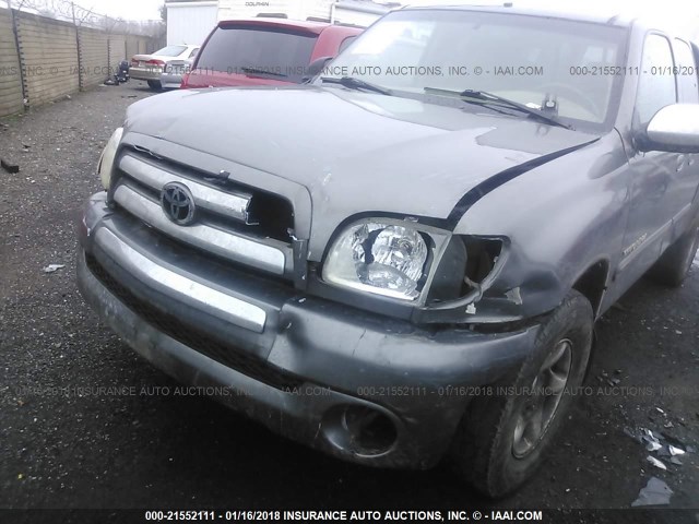 5TBBT44153S438100 - 2003 TOYOTA TUNDRA ACCESS CAB SR5 GRAY photo 6