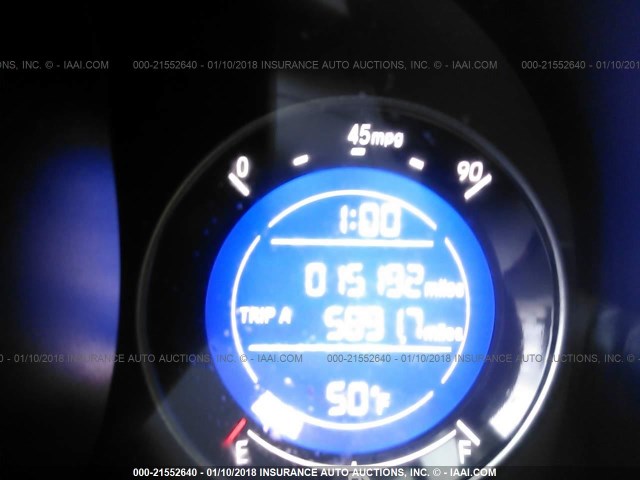 JHMGK5H56GX013583 - 2016 HONDA FIT LX أحمر صورة 7