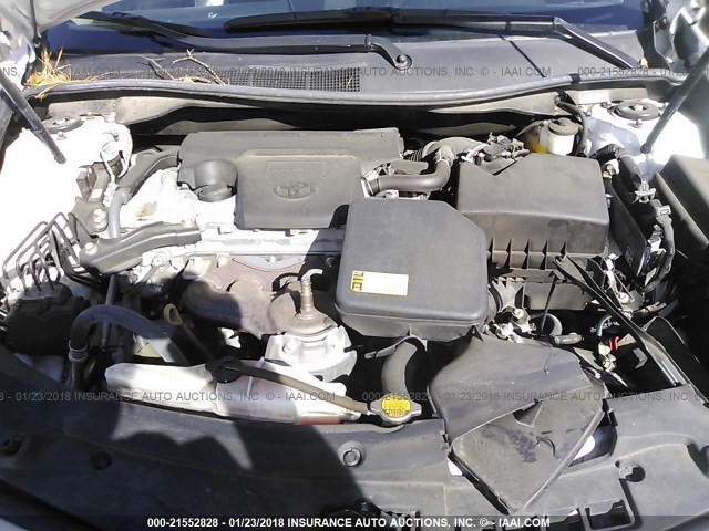 4T1BF1FK5DU231749 - 2013 TOYOTA CAMRY L/SE/LE/XLE 白色 照片 10