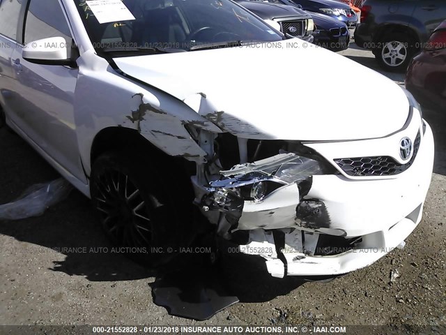 4T1BF1FK5DU231749 - 2013 TOYOTA CAMRY L/SE/LE/XLE 白色 照片 6