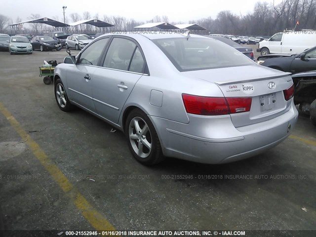 5NPEU4AC7AH621296 - 2010 HYUNDAI SONATA SE/LIMITED SILVER photo 3