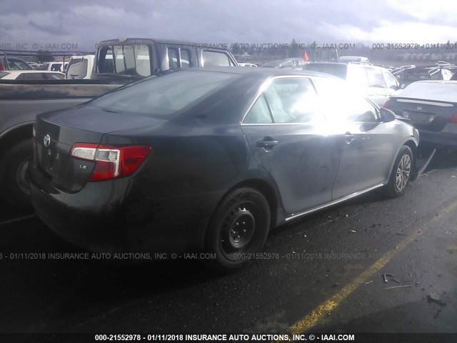 4T4BF1FK1DR318747 - 2013 TOYOTA CAMRY L/SE/LE/XLE 黑色 照片 4