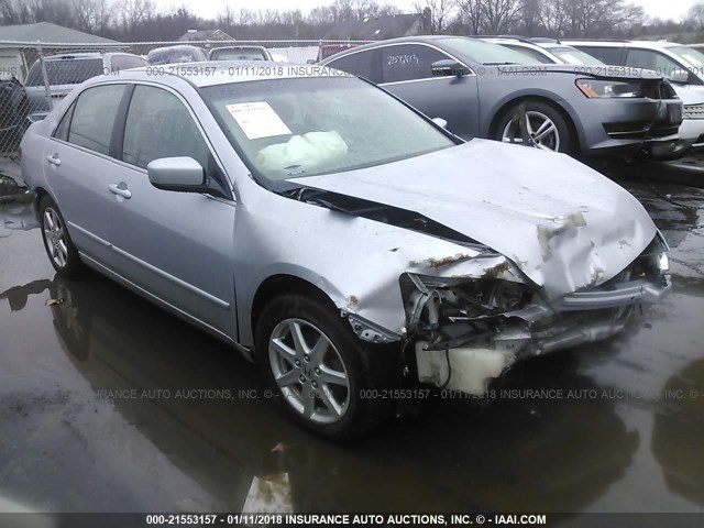 1HGCM66563A093470 - 2003 HONDA ACCORD EX SILVER photo 1