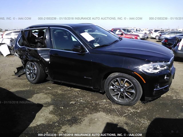 5UXKR2C33H0X07491 - 2017 BMW X5 SDRIVE35I BLACK photo 1