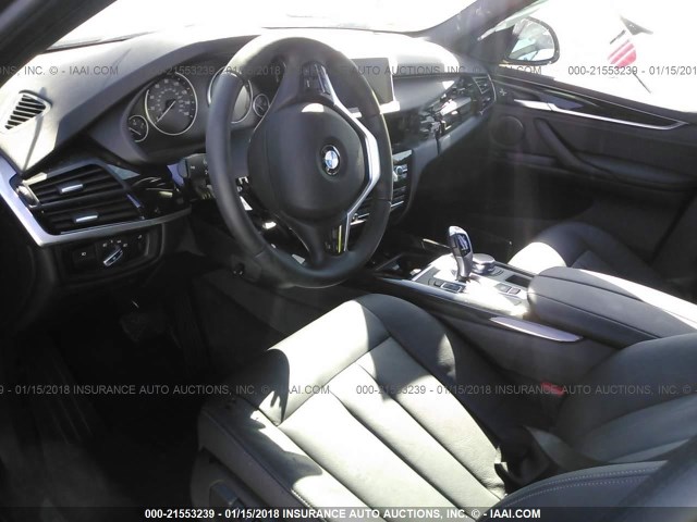 5UXKR2C33H0X07491 - 2017 BMW X5 SDRIVE35I BLACK photo 5