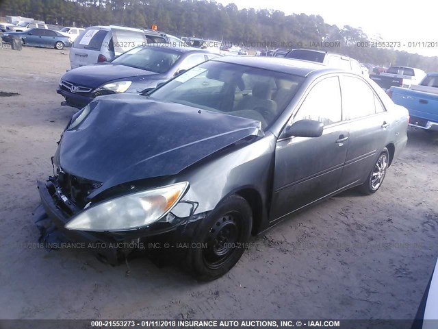 4T1BE30K84U262971 - 2004 TOYOTA CAMRY LE/XLE/SE მწვანე ფოტო 2