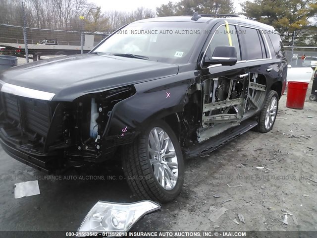 1GYS4BKJ4HR348514 - 2017 CADILLAC ESCALADE LUXURY أسود صورة 6