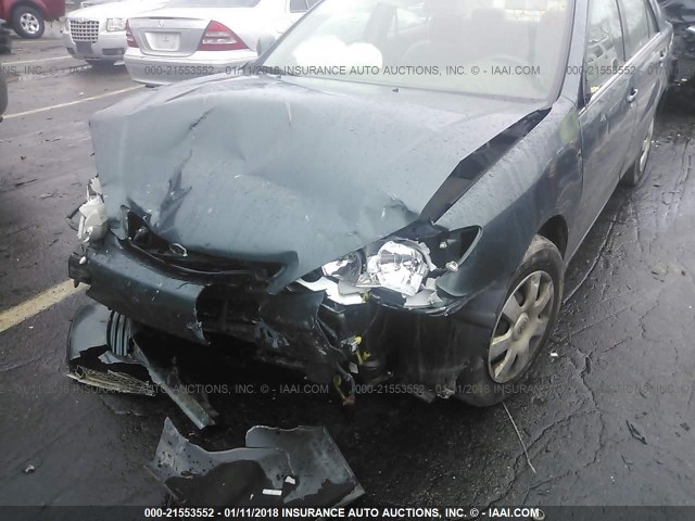 4T1BE32K33U781471 - 2003 TOYOTA CAMRY LE/XLE/SE GREEN photo 6