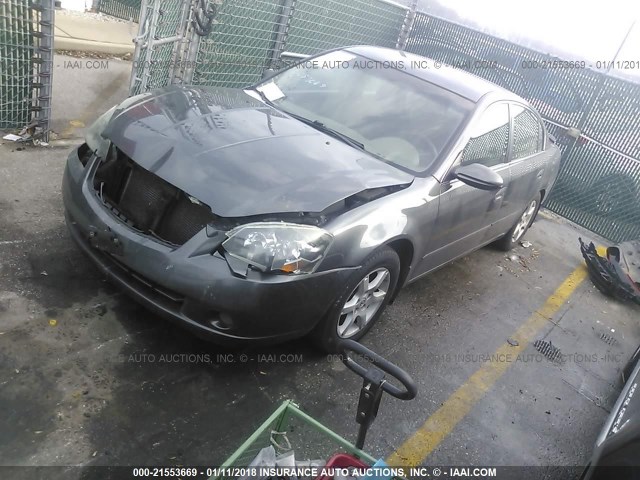 1N4AL11D96N347296 - 2006 NISSAN ALTIMA S/SL GRAY photo 2