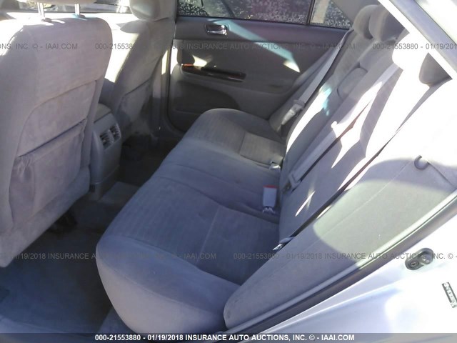 4T1BE30K26U729871 - 2006 TOYOTA CAMRY LE/XLE/SE SILVER photo 8