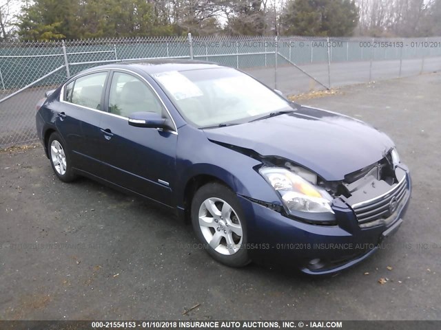 1N4CL21E69C189393 - 2009 NISSAN ALTIMA HYBRID BLUE photo 1