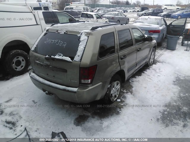 1J4GR48K55C659466 - 2005 JEEP GRAND CHEROKEE LAREDO/COLUMBIA/FREEDOM 棕色 照片 4