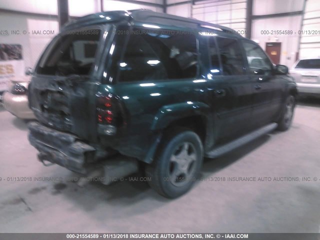 1GNET16S066117862 - 2006 CHEVROLET TRAILBLAZER EXT LS/EXT LT GREEN photo 4