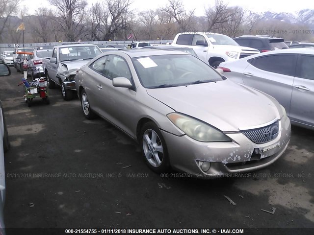 4T1CA30P04U015519 - 2004 TOYOTA CAMRY SOLARA SE/SLE ოქროსფერი ფოტო 1