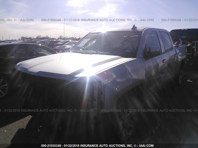 3GCUKREC5FG168160 - 2015 CHEVROLET SILVERADO K1500 LT SILVER photo 2