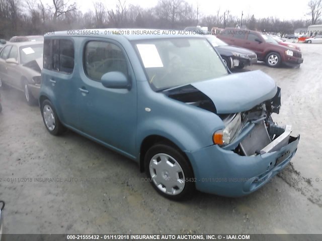 JN8AZ2KRXAT170565 - 2010 NISSAN CUBE S/SL/KROM Light Blue photo 1