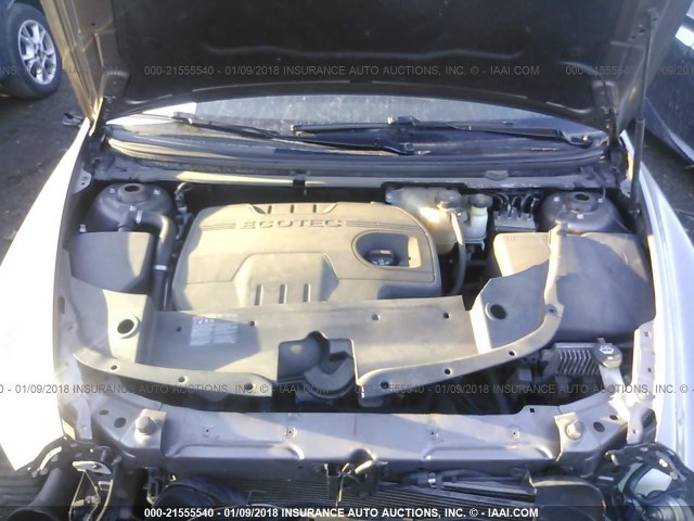 1G1ZB5E16BF104744 - 2011 CHEVROLET MALIBU LS 灰色 照片 10