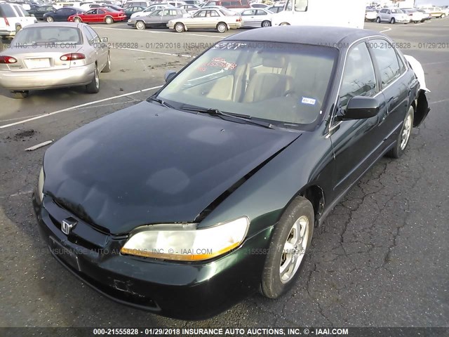 1HGCG6693YA097722 - 2000 HONDA ACCORD SE GRAY photo 2