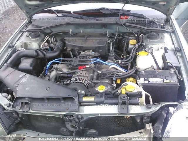 4S3BH675937617947 - 2003 SUBARU LEGACY OUTBACK AWP 绿色 照片 10