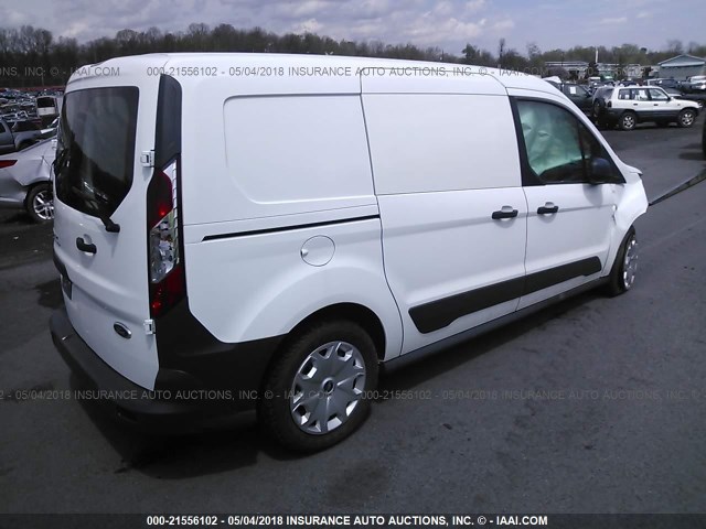 NM0LS7E75F1227593 - 2015 FORD TRANSIT CONNECT XL WHITE photo 4