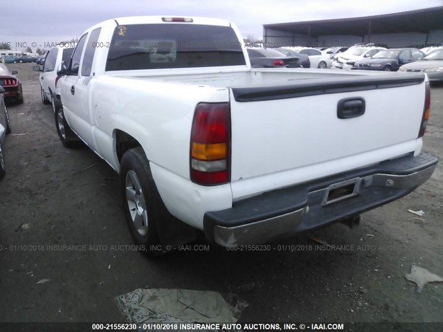 2GCEC19V111401841 - 2001 CHEVROLET SILVERADO C1500 WHITE photo 3