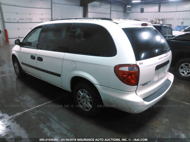 1D4GP24R86B735078 - 2006 DODGE GRAND CARAVAN SE WHITE photo 3