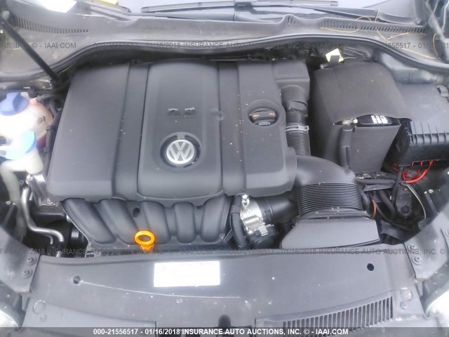 3VWPZ8AJ3BM678524 - 2011 VOLKSWAGEN JETTA S/SE GRAY photo 10