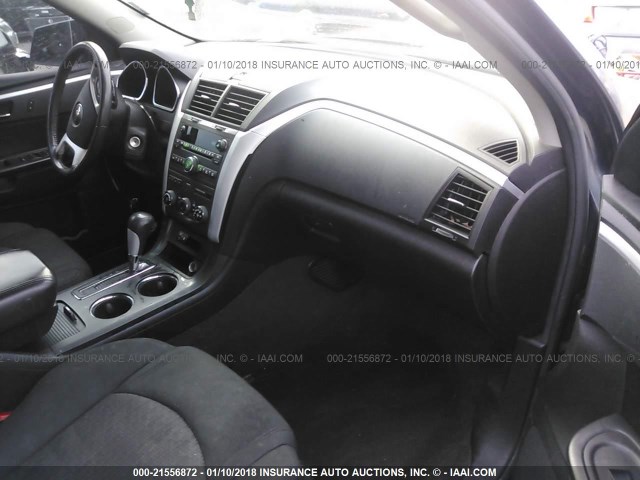 1GNKRGED7BJ201224 - 2011 CHEVROLET TRAVERSE LT BLUE photo 5