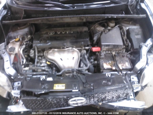 JTLZE4FE3A1109880 - 2010 TOYOTA SCION XB BLUE photo 10