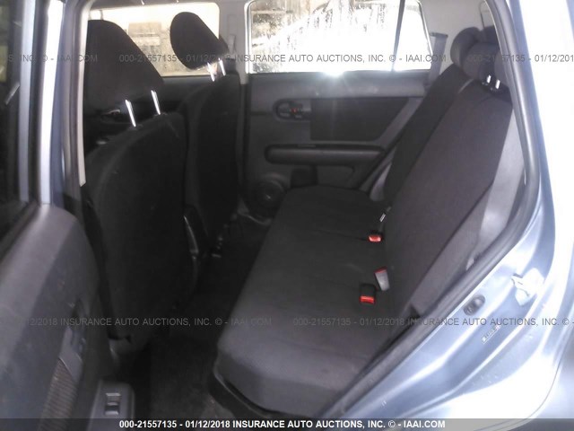JTLZE4FE3A1109880 - 2010 TOYOTA SCION XB BLUE photo 8