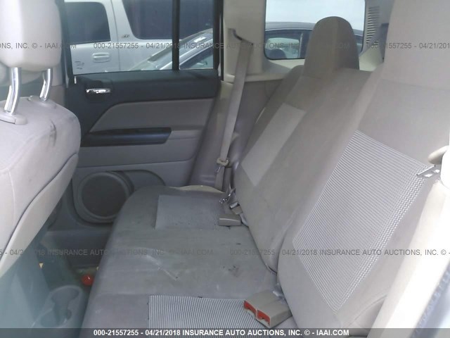 1C4NJPFA7CD698504 - 2012 JEEP PATRIOT LATITUDE WHITE photo 8