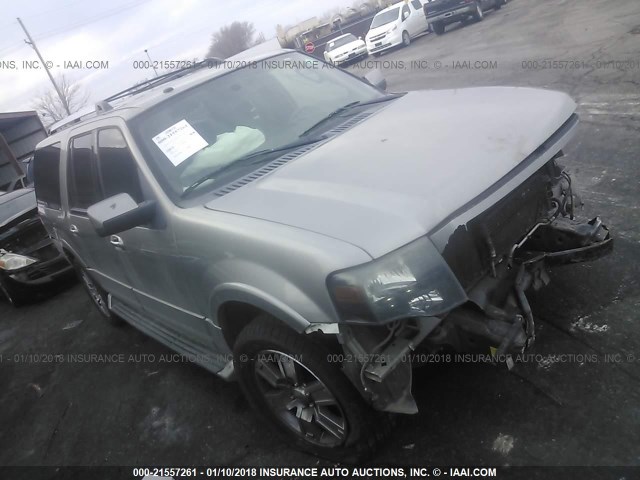 1FMFK20549LA12722 - 2009 FORD EXPEDITION EL LIMITED SILVER photo 1