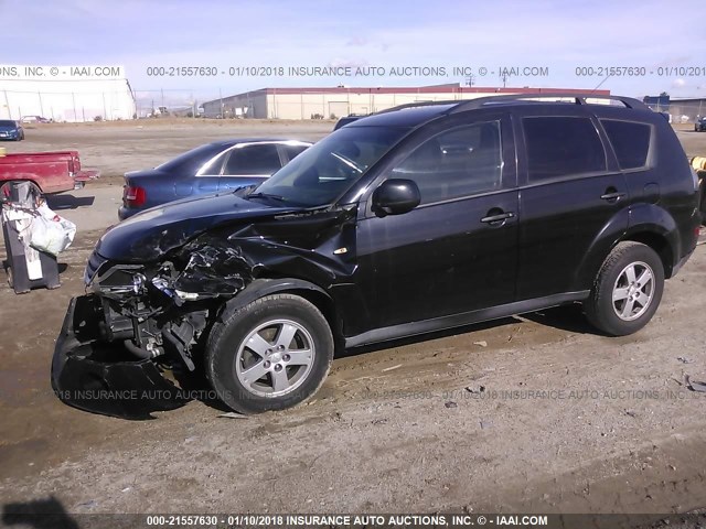 JA4MS31X07Z005305 - 2007 MITSUBISHI OUTLANDER ES/LS 黑色 照片 2