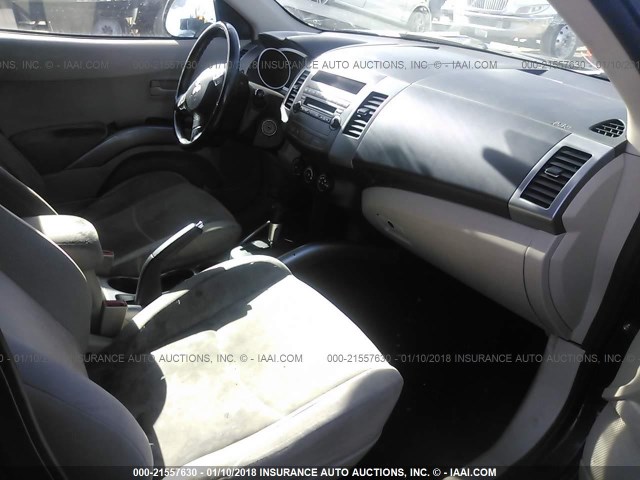 JA4MS31X07Z005305 - 2007 MITSUBISHI OUTLANDER ES/LS 黑色 照片 5