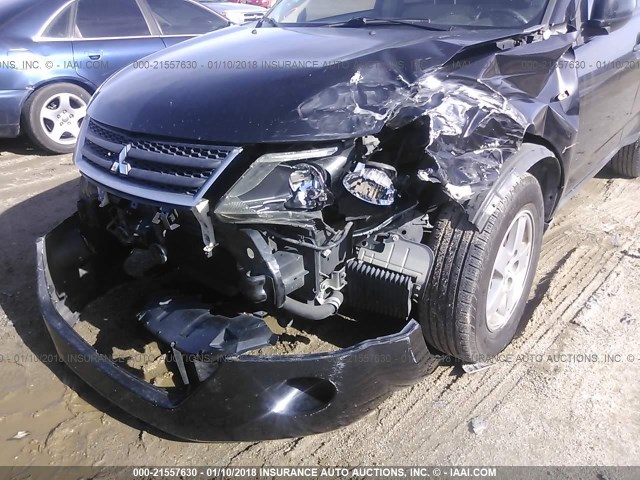 JA4MS31X07Z005305 - 2007 MITSUBISHI OUTLANDER ES/LS 黑色 照片 6