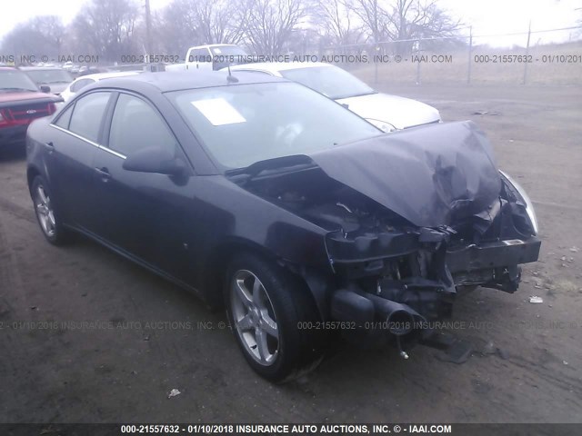 1G2ZF57B084174024 - 2008 PONTIAC G6 VALUE LEADER/BASE BLACK photo 1