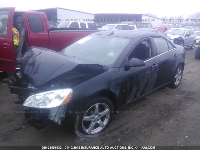 1G2ZF57B084174024 - 2008 PONTIAC G6 VALUE LEADER/BASE BLACK photo 2