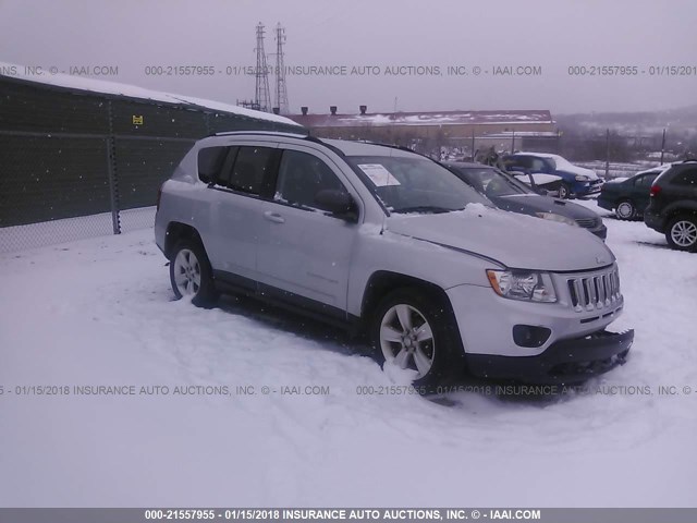 1J4NT1FB3BD231900 - 2011 JEEP COMPASS SPORT SILVER photo 1