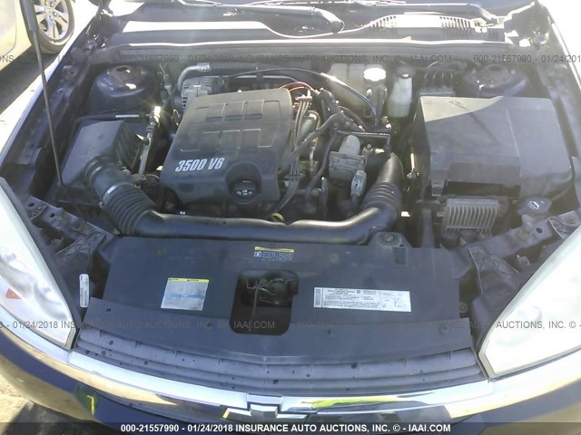 1G1ZT52895F305248 - 2005 CHEVROLET MALIBU LS მუქი ლურჯი ფოტო 10