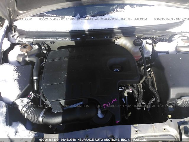 1G1ZC5E12BF377788 - 2011 CHEVROLET MALIBU 1LT 棕色 照片 10