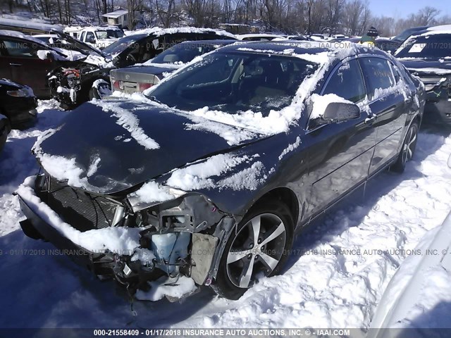 1G1ZC5E12BF377788 - 2011 CHEVROLET MALIBU 1LT 棕色 照片 2