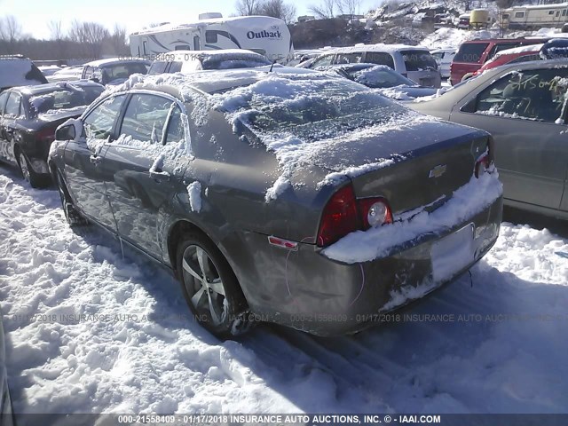 1G1ZC5E12BF377788 - 2011 CHEVROLET MALIBU 1LT 棕色 照片 3