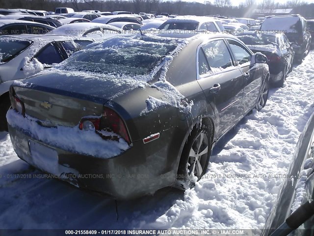 1G1ZC5E12BF377788 - 2011 CHEVROLET MALIBU 1LT 棕色 照片 4