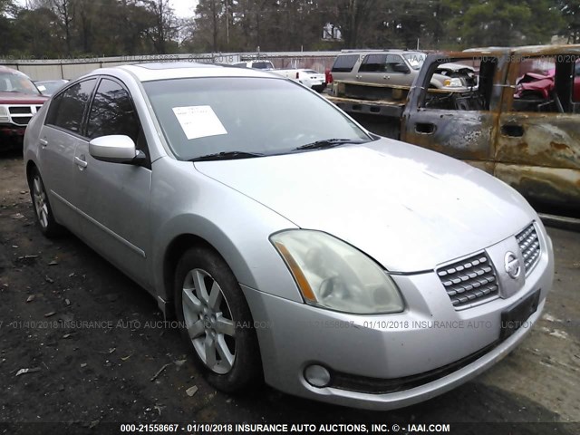 1N4BA41E76C812657 - 2006 NISSAN MAXIMA SE/SL SILVER photo 1