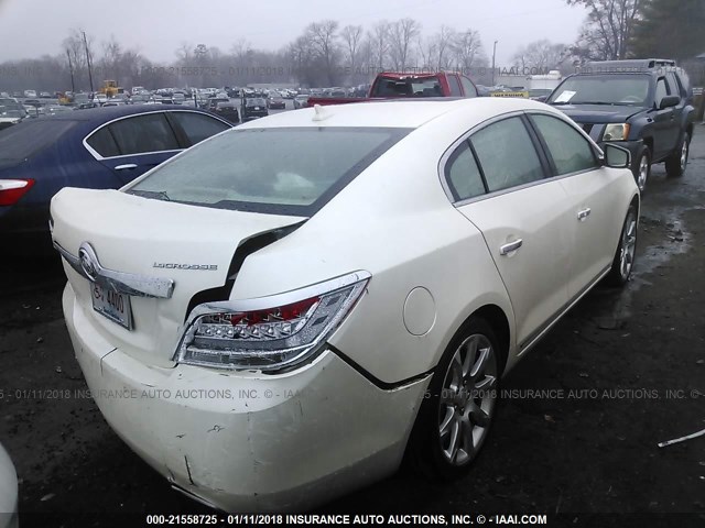 1G4GJ5G35CF282299 - 2012 BUICK LACROSSE TOURING WHITE photo 4