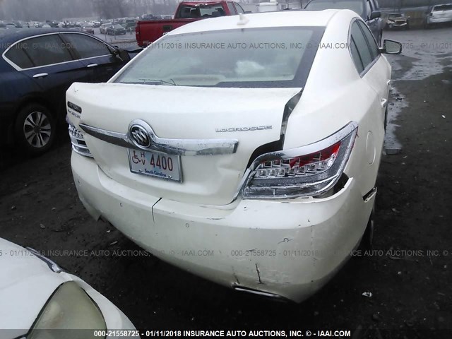 1G4GJ5G35CF282299 - 2012 BUICK LACROSSE TOURING WHITE photo 6