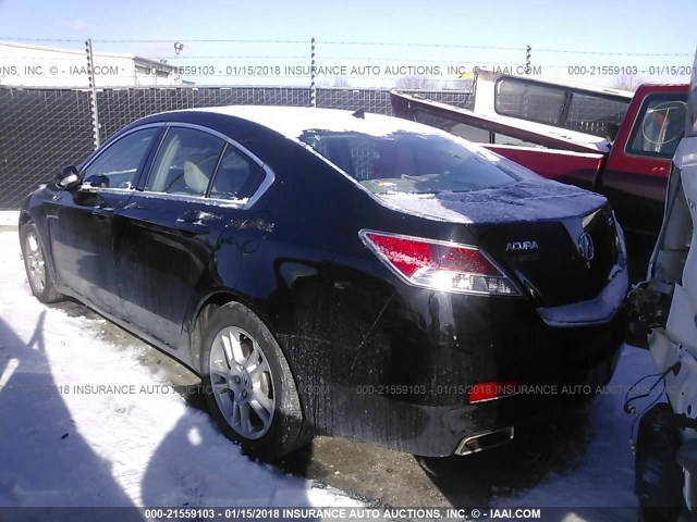 19UUA8F24AA015118 - 2010 ACURA TL BLACK photo 3