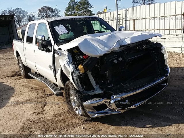 1FT7W2BT1GED36026 - 2016 FORD F250 SUPER DUTY WHITE photo 1