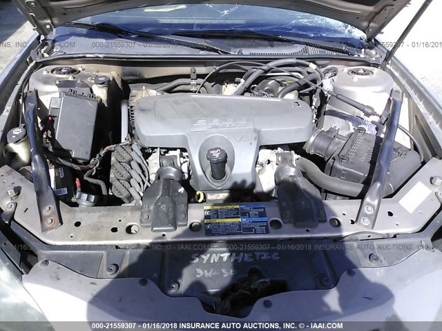 2G2WP552971142900 - 2007 PONTIAC GRAND PRIX ბეჟი ფოტო 10